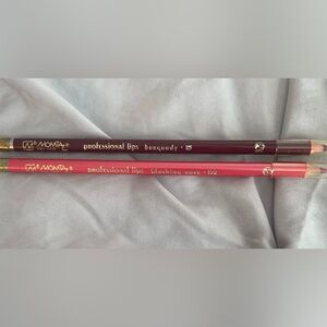 Professional Lips Lip Liner Set - Burgundy & Blushing Rose